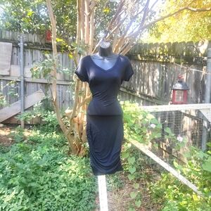 Last Chance! Make An Offer! Donating Soon! Prana Ruched T-shirt Dress